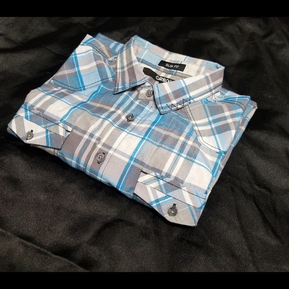 Men’s casual button down. Large. Slim fit. - Picture 1 of 5